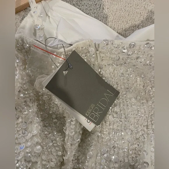 NWT ASOS EDITION Josie embellished cami maxi wedding dress - Picture 6 of 6